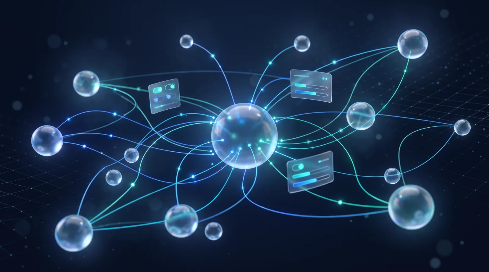 AI Automation concept visual
