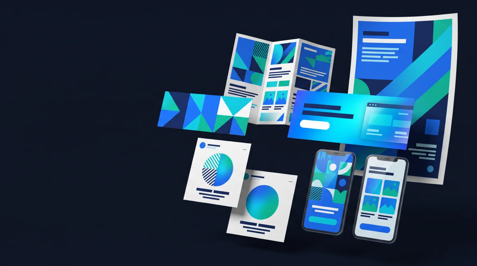 Graphic Design concept visual