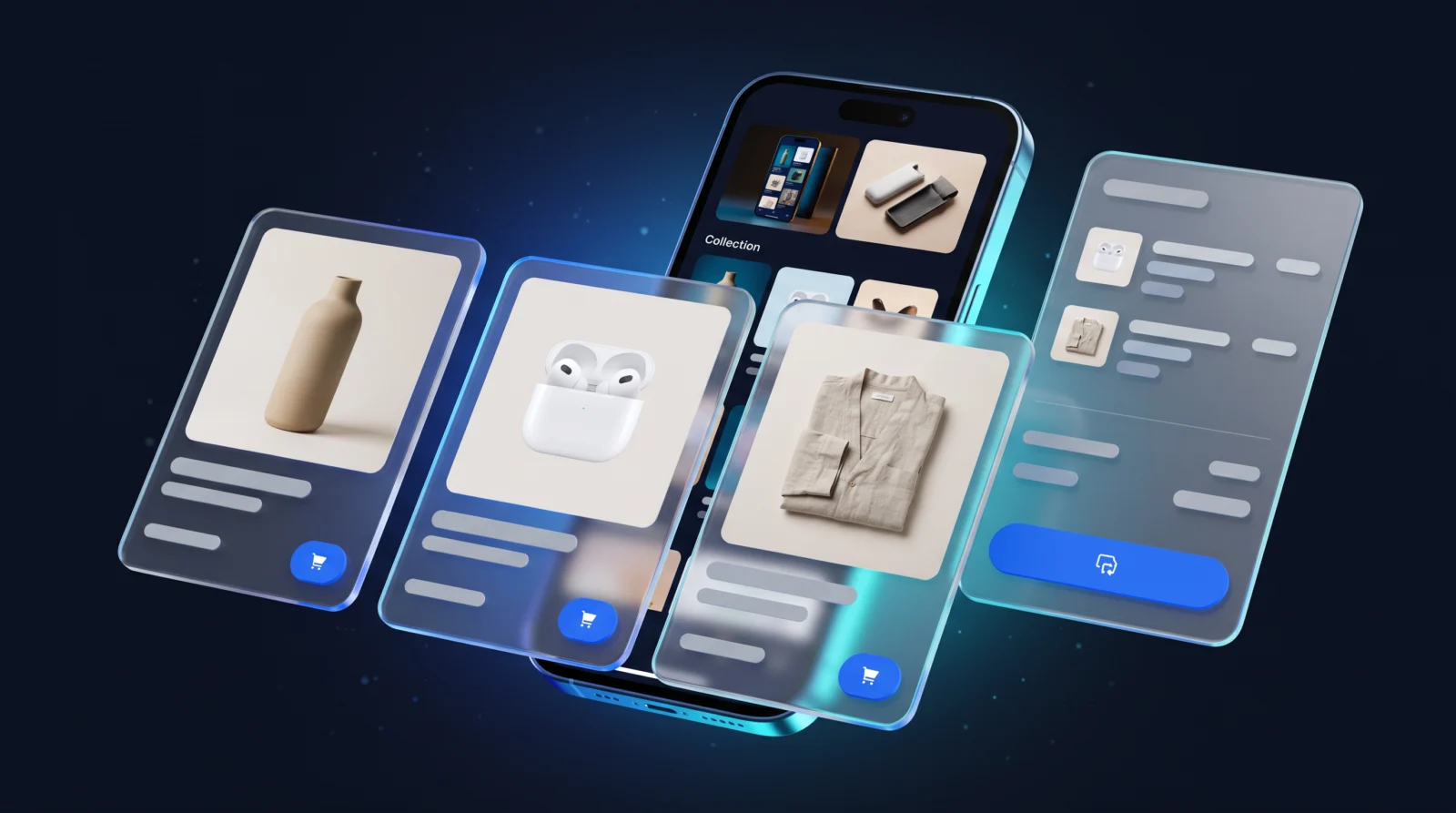 Shopify Development concept visual