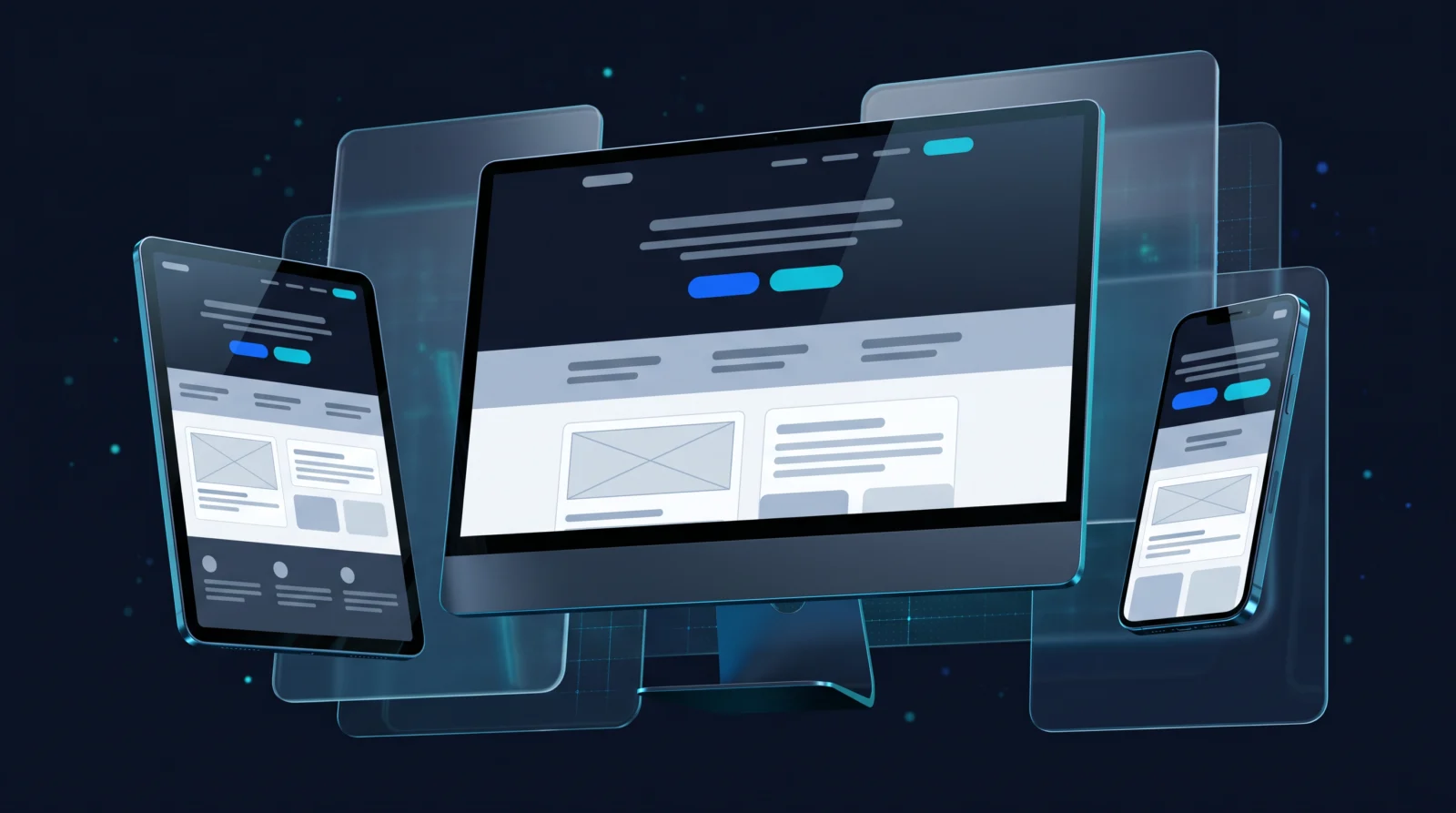 WordPress Development concept visual